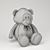 Cuddly Teddy Bear Toy 3D model small image 3