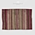 Faded Stripe Rug: Realistic, High-Quality Design 3D model small image 3