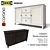 Sleek HEMNES Sideboard, Ikea - Modern Storage Solution 3D model small image 1