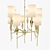 Tate 1304-AGB: Graceful American Style Lighting 3D model small image 3