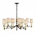 Luxury Orb Pendant Chandelier 3D model small image 1