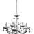 Elegant Lafayette 5-Light Chandelier 3D model small image 3