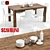 Elegant Scavolini Agape & Chatty Set 3D model small image 1