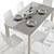 Modern Italian Dining Set: Scavolini Aire & Kuadra 3D model small image 3