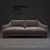 Montauk Sofa Scroll: Canadian Elegance in a Sofa 3D model small image 1