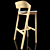 Elegant Merano Chair by TON 3D model small image 2