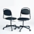 ErgoFit Office Chair | Adjustable Height | IKEA 3D model small image 2