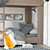 Restoration Hardware Callum Bunk Bed: Versatile and Stylish Sleep Solution 3D model small image 3