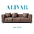 Tailor Sofa: ALIVAR 2800mm, Giuseppe Bavuso 3D model small image 1