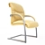 Italian Design Chair: Project Slitta 3D model small image 1