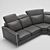 Luxury Ambassador Sofa 3D model small image 2