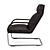 Walter Knoll George Lounge: Stylish Leather Lounge Chair 3D model small image 2