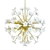 Golden Lighting Posy Chandelier 3D model small image 2