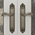 Elegant Stained Glass Double Door 3D model small image 2