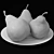 Pearly Pears Plate 3D model small image 3