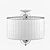 Sparkling Crystal Ceiling Light 3D model small image 2