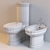 V&B (Amadea) Floor WC & Bidet 3D model small image 3