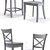 Title: Vintner Bar & Dining Chair 3D model small image 3