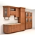 Compact and Stylish: Scavolini Amelie Kitchen 3D model small image 3
