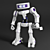 Title: M1 Experimental Robot - High and Low Poly Models 3D model small image 1