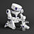 Title: M1 Experimental Robot - High and Low Poly Models 3D model small image 2