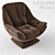 Italian Nieri Polo Armchair 3D model small image 2