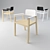 Elegant Penelope Chair: Contemporary Design by Masturzo 3D model small image 1