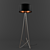 Elegant ELGO 90201 Floorlamp 3D model small image 1