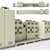 KRU Line 2: Complete Distribution Cabinets 3D model small image 1