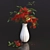 Title: Rowan Blossom in a Vase 3D model small image 1