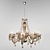 Elegant Basilano Chandelier – EGLO 39093 3D model small image 1