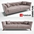 Modern Minimalistic Sofa: Damimo Pure 3D model small image 1