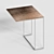 Modern Two-Piece Side Tables 3D model small image 3