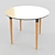 Elegant Beyz Lilou: Table & Chair 3D model small image 3