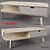 Modern Annabell Halmar Coffee Table 35cm Height 3D model small image 1