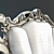 Elegant Poltrona Tiffany Armchair by Corte Zari 3D model small image 2