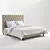 Elegant Madlen King Size Bed 3D model small image 1