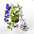 Elegant Orchid Vase 3D model small image 2