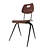 Industrial Wire Chair: Modern Twist 3D model small image 1