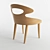 Potocco Paddle: Elegant and Minimalistic Chair 3D model small image 2