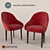 Elegant Gia Chair: Sleek Design & Exceptional Comfort 3D model small image 1