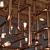 Copper Pipe Chandelier: Industrial Elegance 3D model small image 2