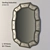 Elegant Sterling Industries Mirror 3D model small image 1