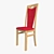 Minimalist Pisa Chair: Modern Design 3D model small image 1