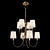 Elegant Visual Comfort Chandelier 3D model small image 5