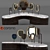 NATEVO KARA: Italian Elegance for Vanity 3D model small image 3