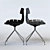 Stylish Office Chair: Chair Return 3D model small image 2