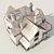 Modern Borviha House: 3D Model 3D model small image 3