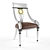 Vintage Elegance: Classic Chair 3D model small image 1