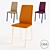 Quirky Chair: Modern Design, Premium Materials 3D model small image 1